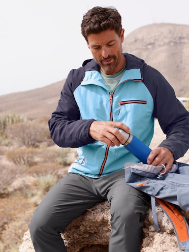 Catamaran Sports Funktionsjacke mit Kapuze - aqua-marine