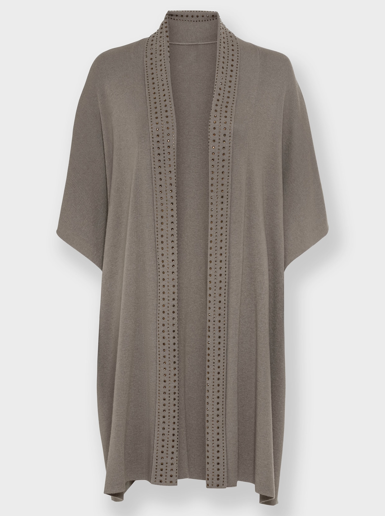 heine Lang vest - taupe