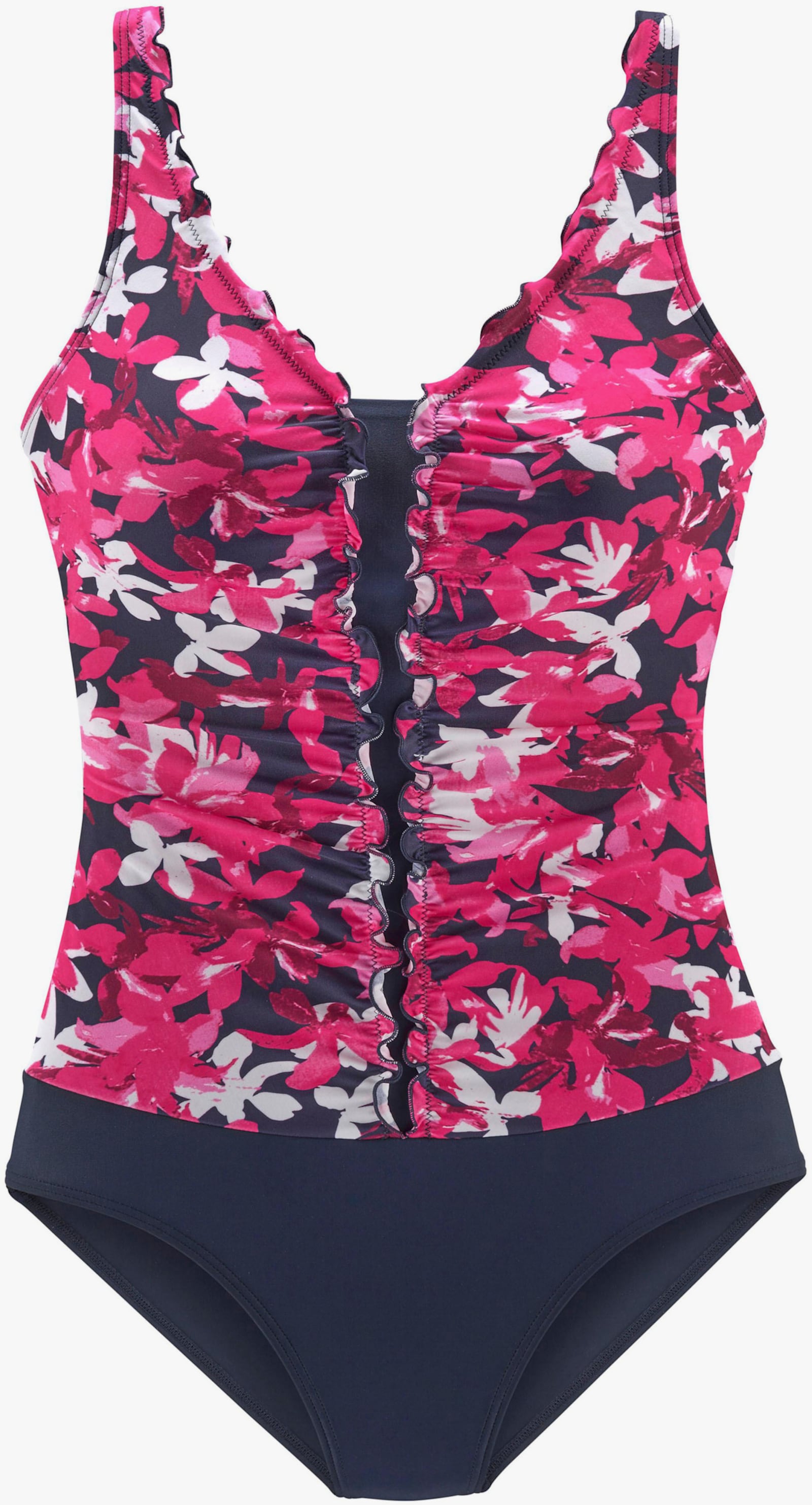 petite fleur Badeanzug - beere-bedruckt