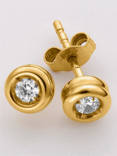 Ohrstecker - Gelbgold 333