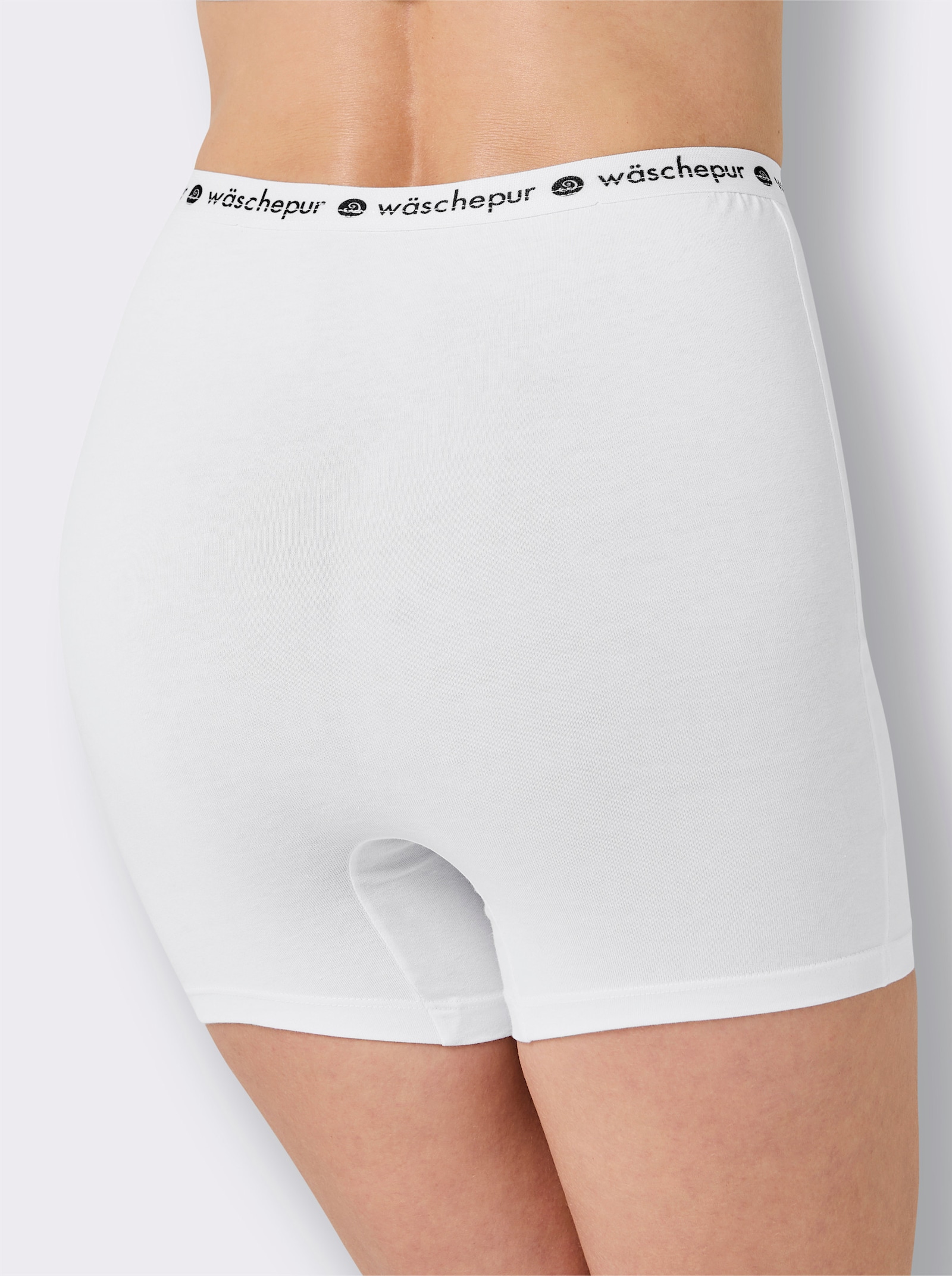 wäschepur Lange panty - wit