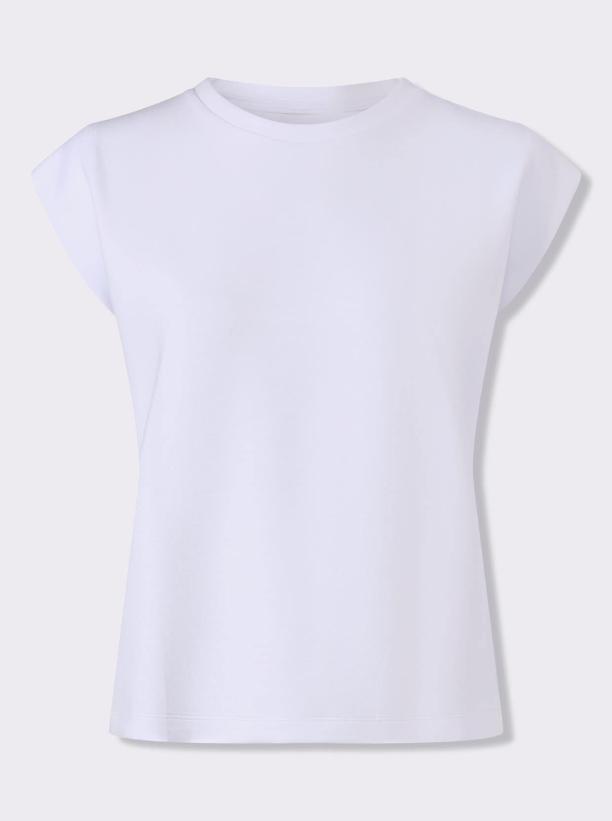 heine Rundhalsshirt - weiss
