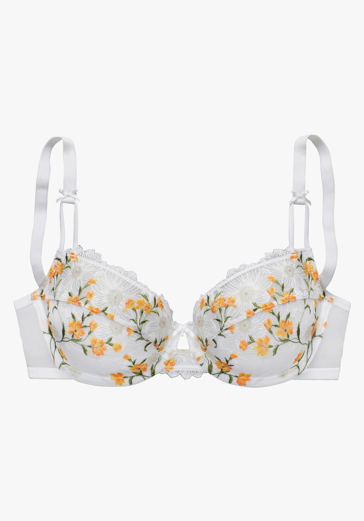 LASCANA Soutien-gorge à armatures - blanc-orange