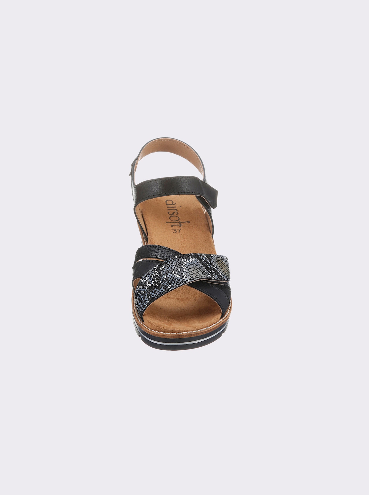airsoft modern+ Sandalette - schwarz