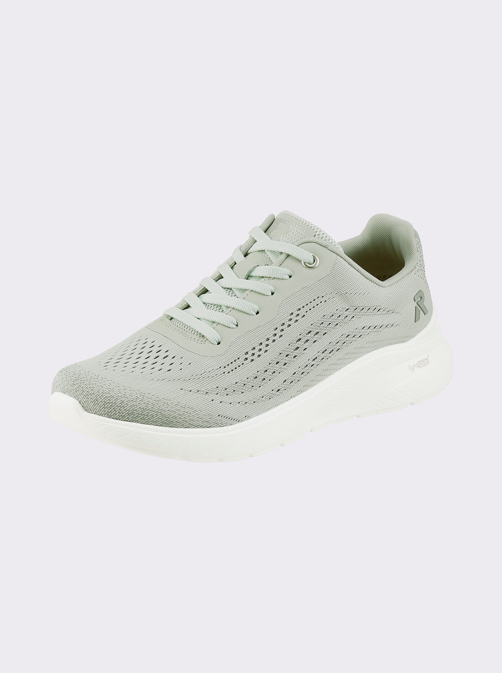 Rieker Sneaker in Mesh-Optik - mint