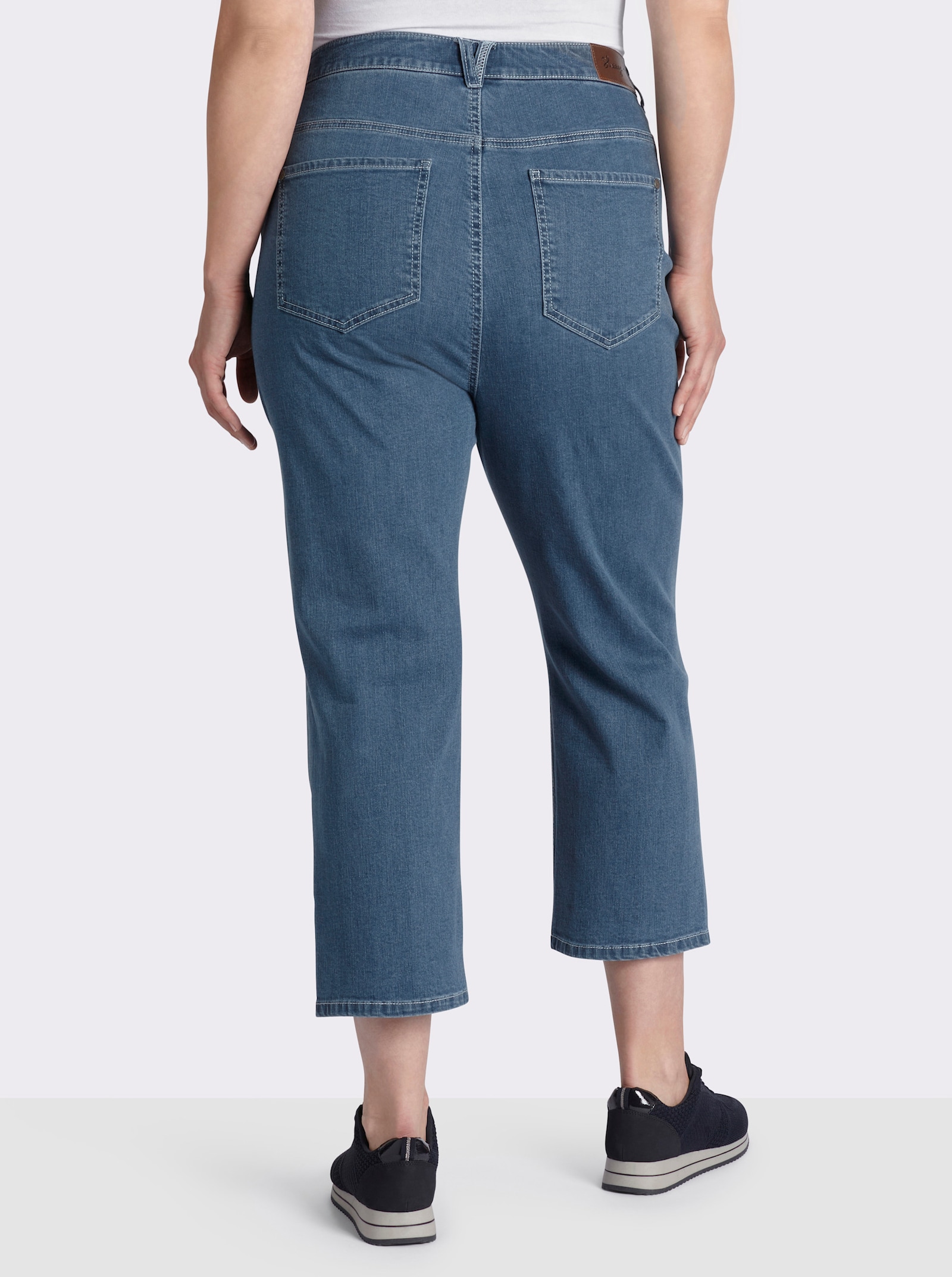 sheego Jeans met curvy snit VERENA - blue-bleached