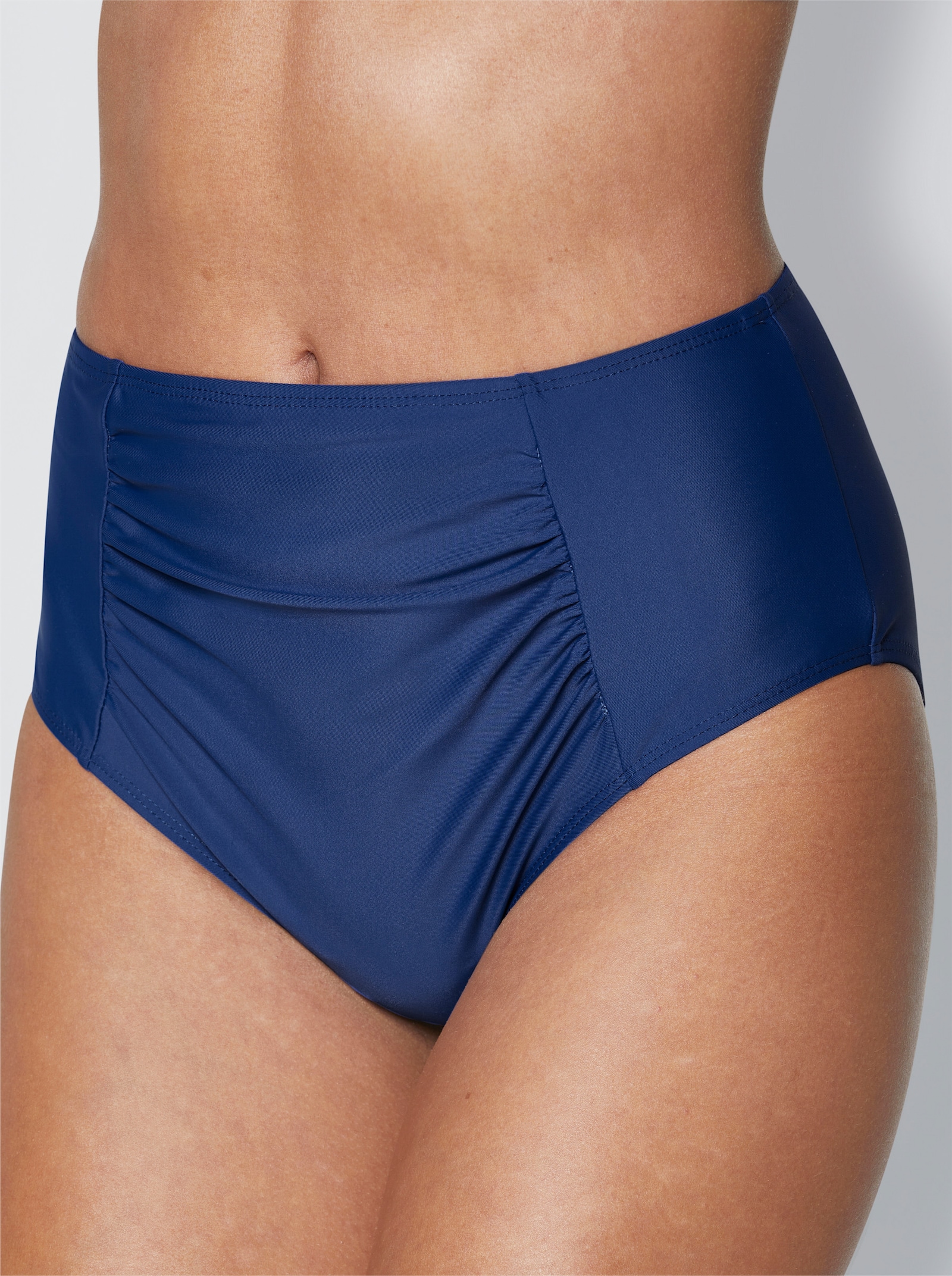 feel good Bikini-Slip mit Raffung - royalblau