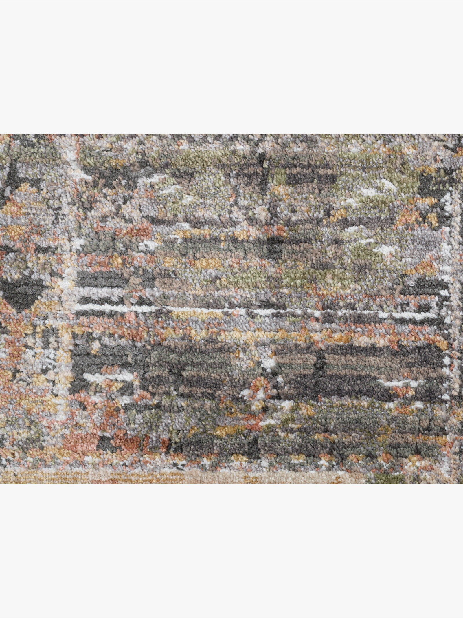 Theko Teppich - beige-gemustert