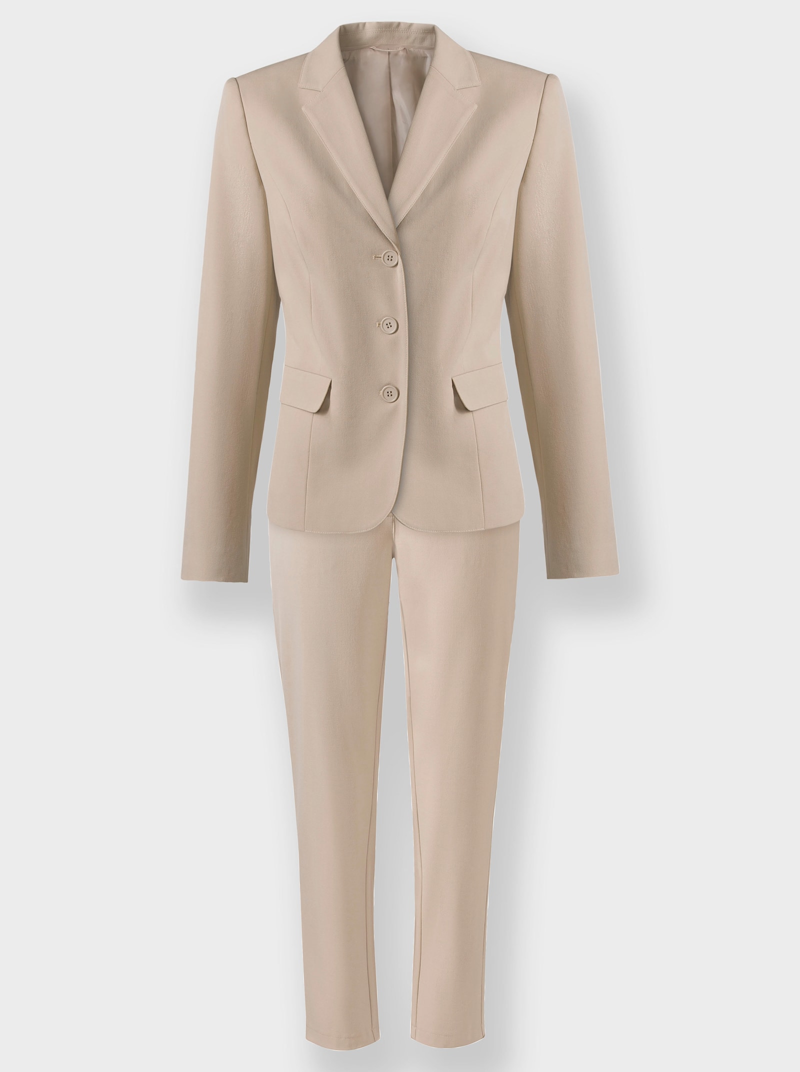 heine Hosenanzug in elastischer Qualität - beige