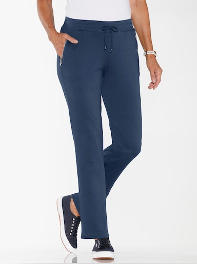 Jersey pantalon - donkerblauw