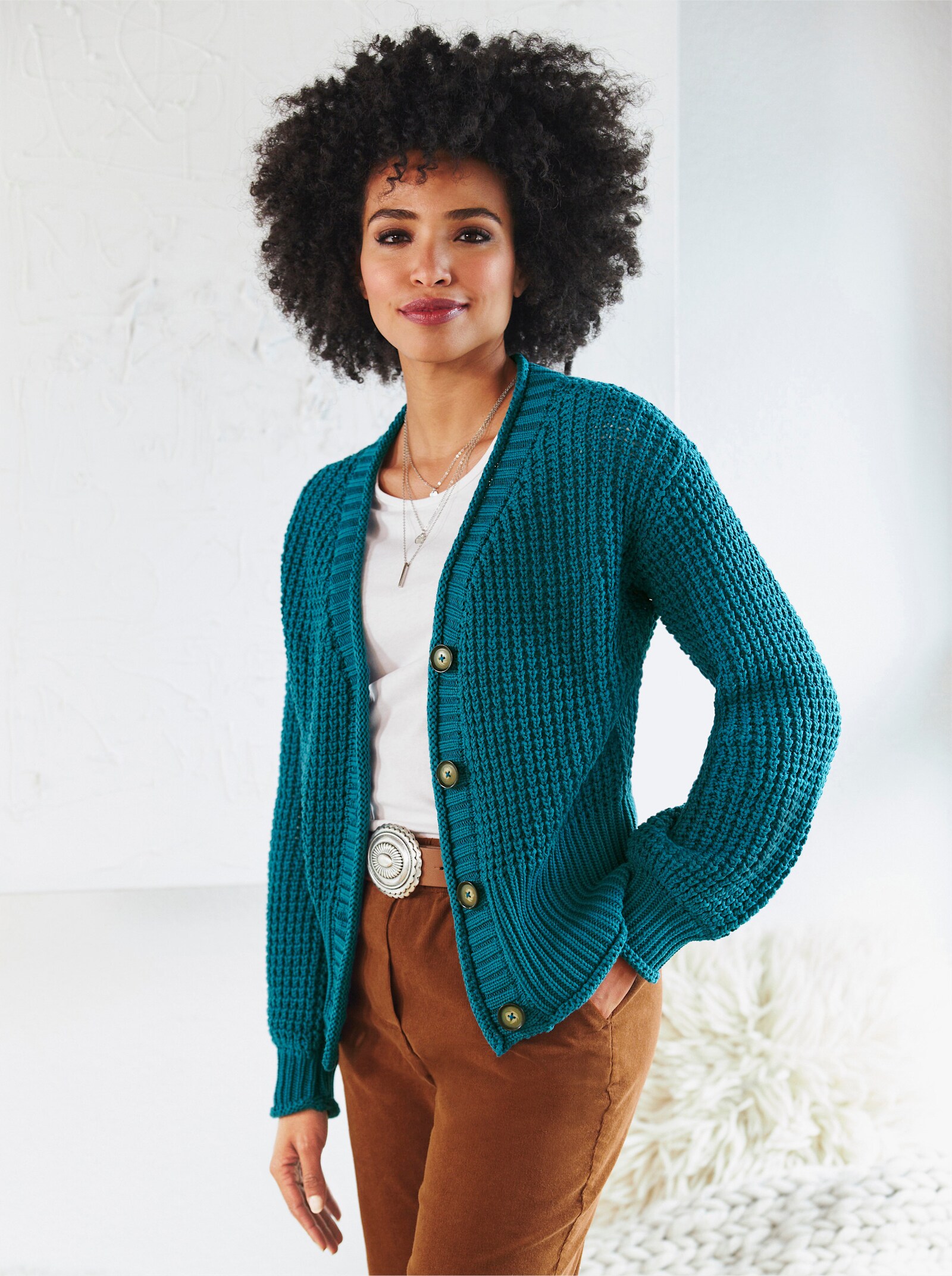 heine Cardigan - aquapetrol