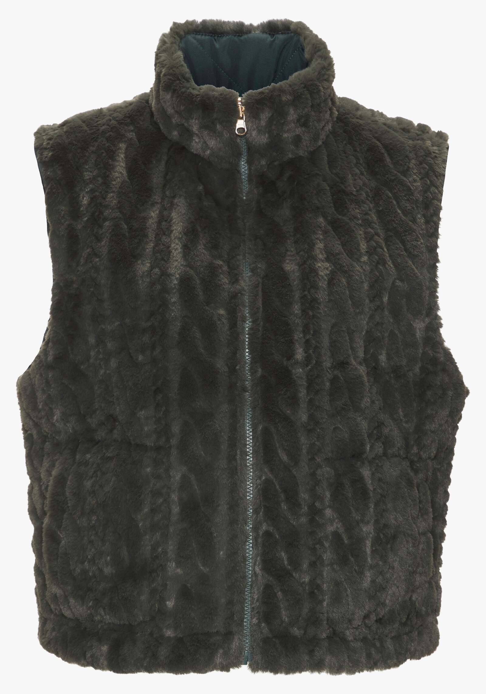 LASCANA Wendeweste - dunkelgrün