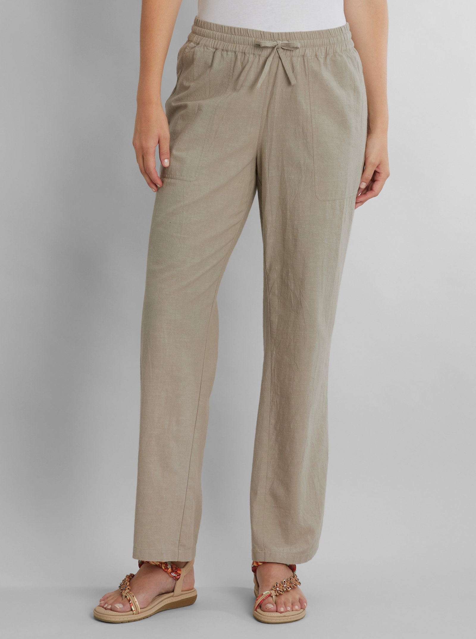heine Schlupfhose aus Baumwolle - schlamm