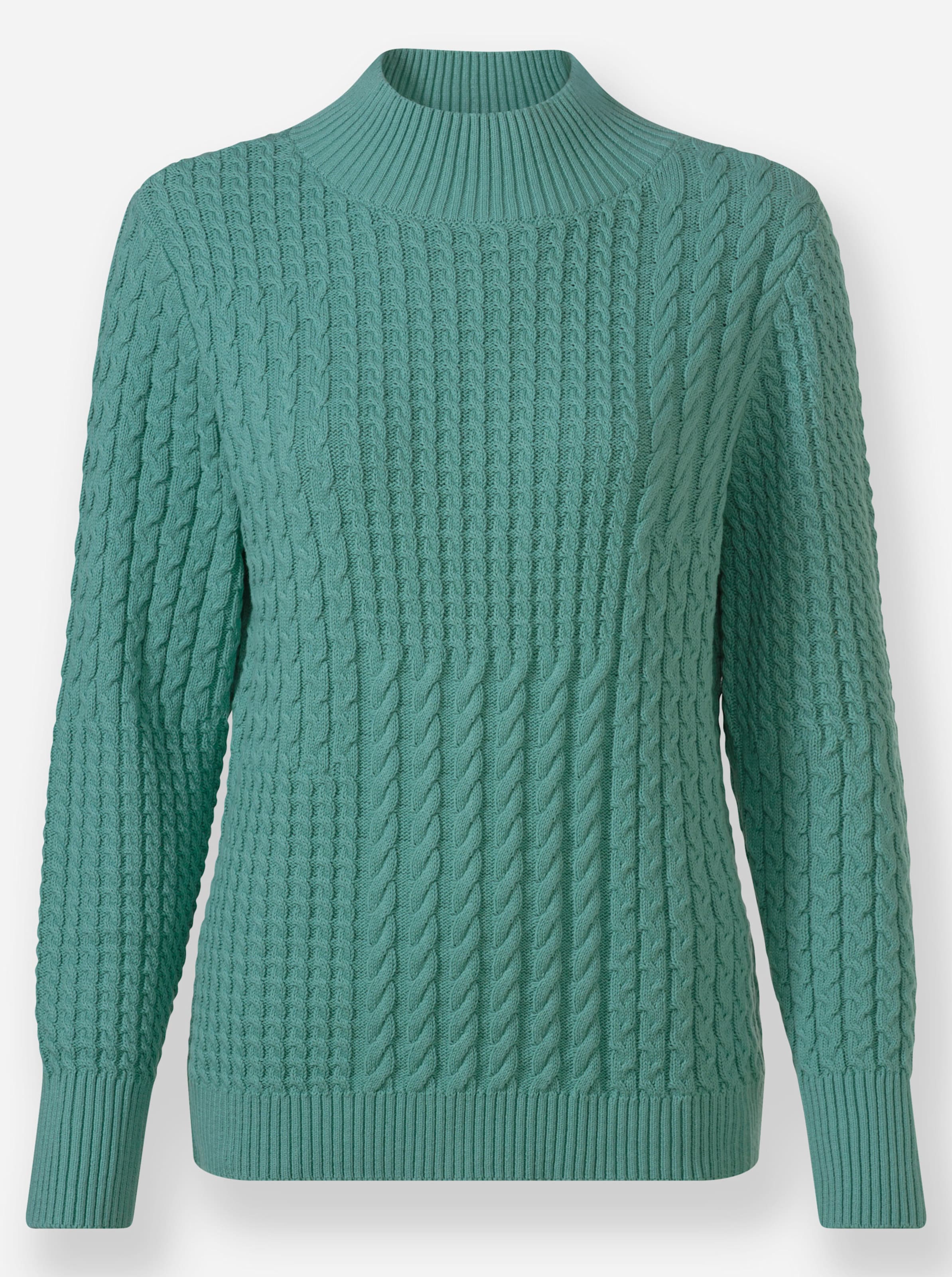 Stehkragenpullover