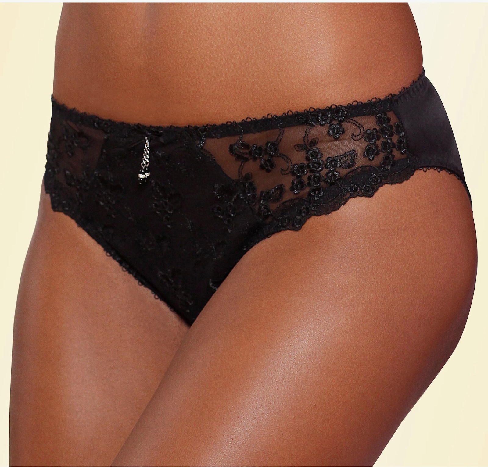 LASCANA Slip - schwarz