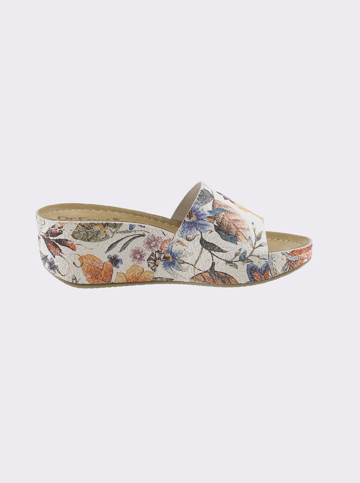 Dr. Feet Mules - blanc-multicolore