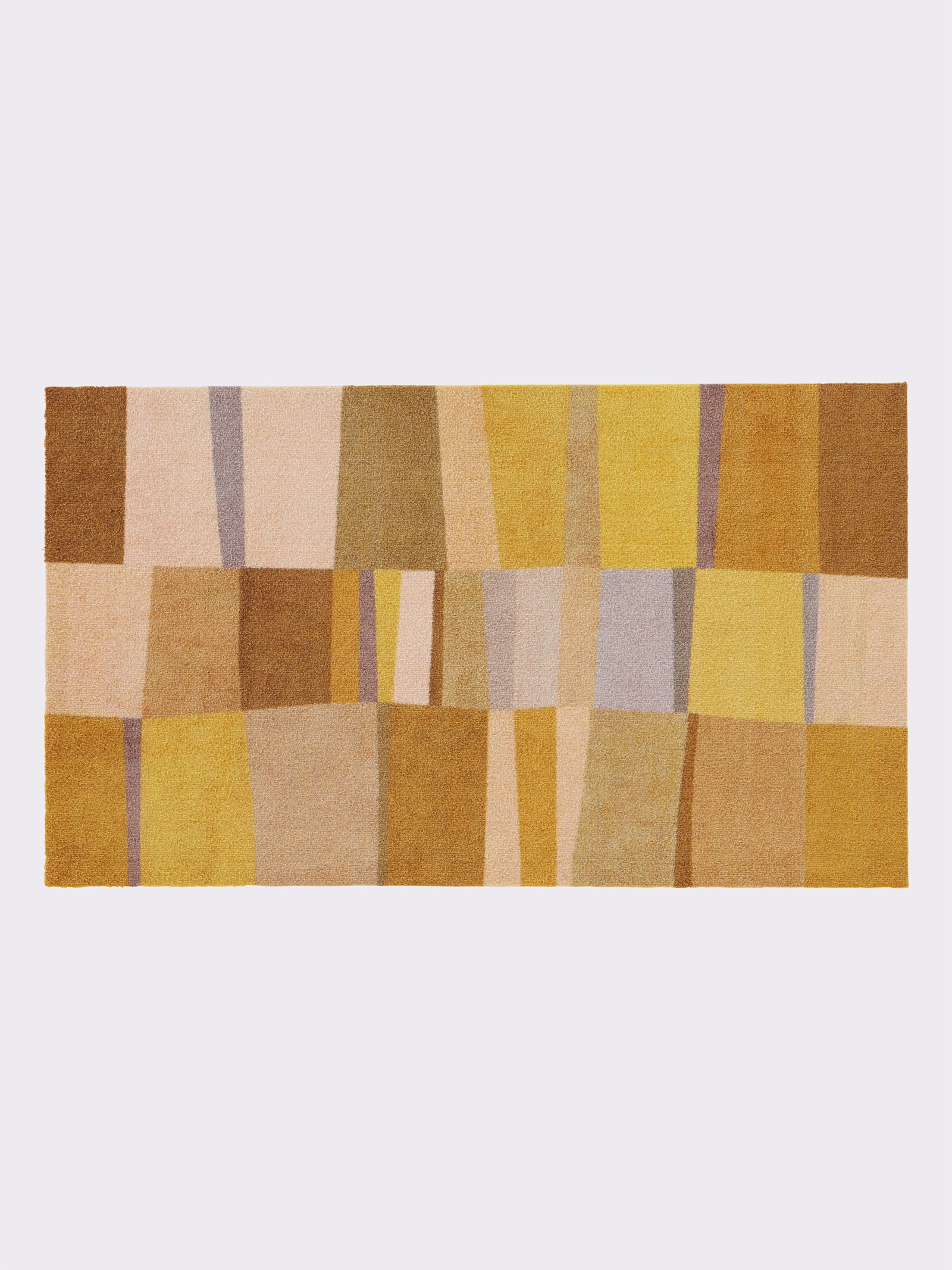 wash+dry by Kleen-Tex Paillasson - jaune à motifs