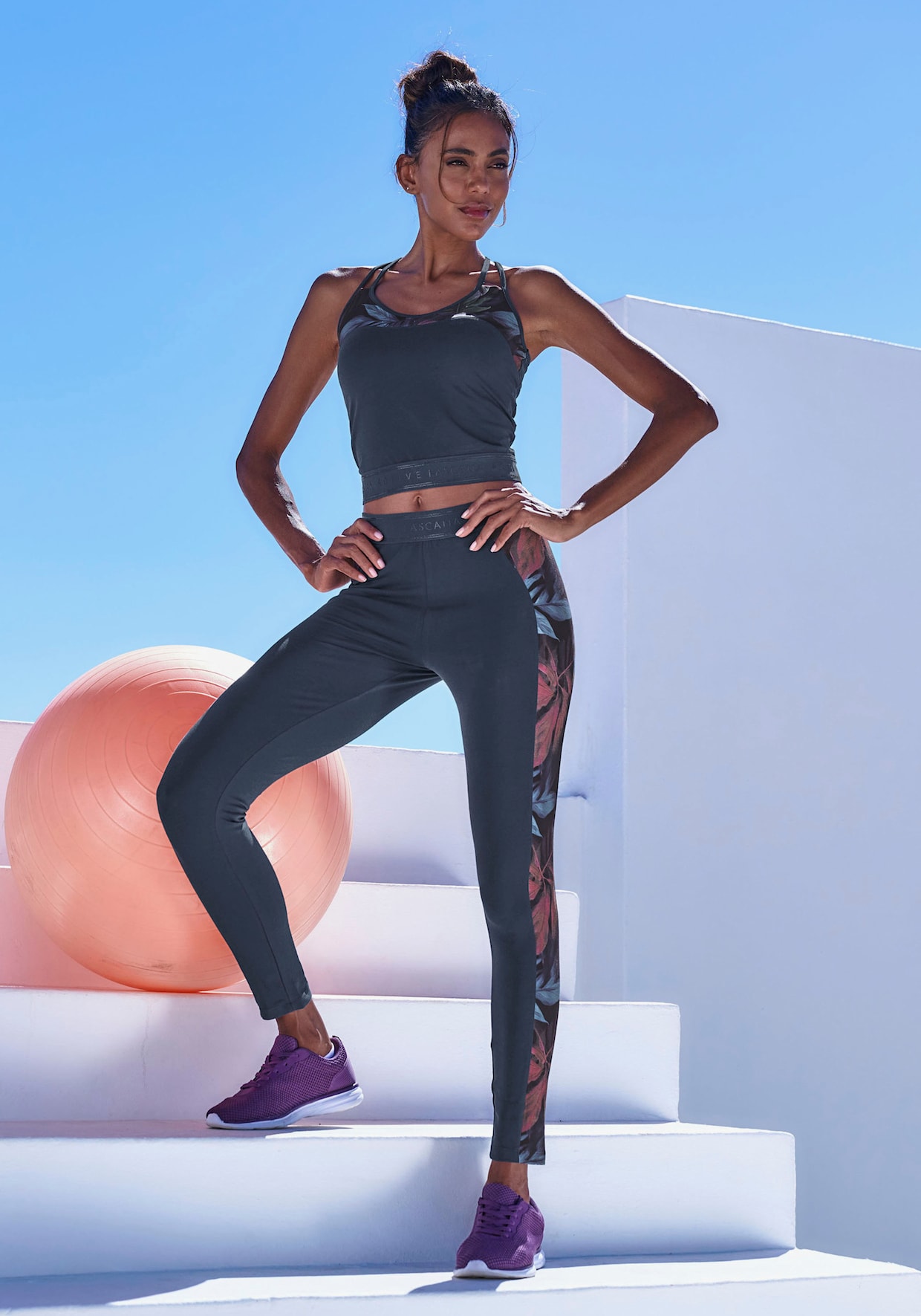 LASCANA ACTIVE Legging - donkerblauw