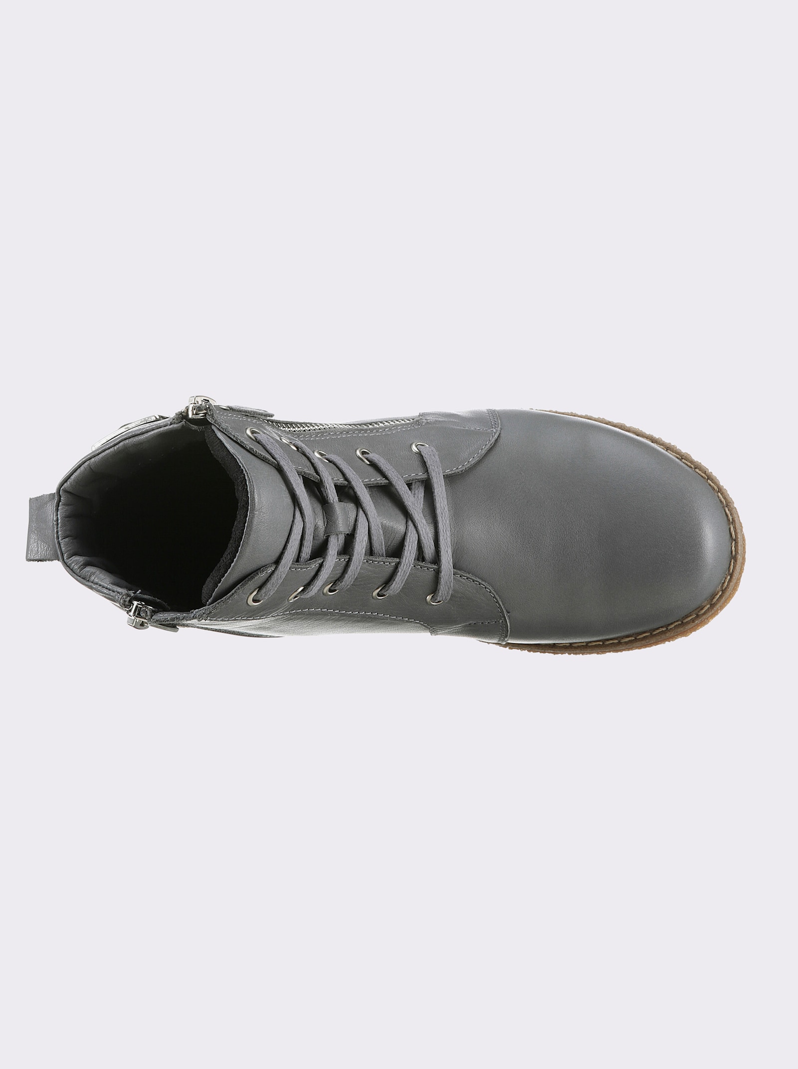 Andrea Conti Schnürstiefelette - grau