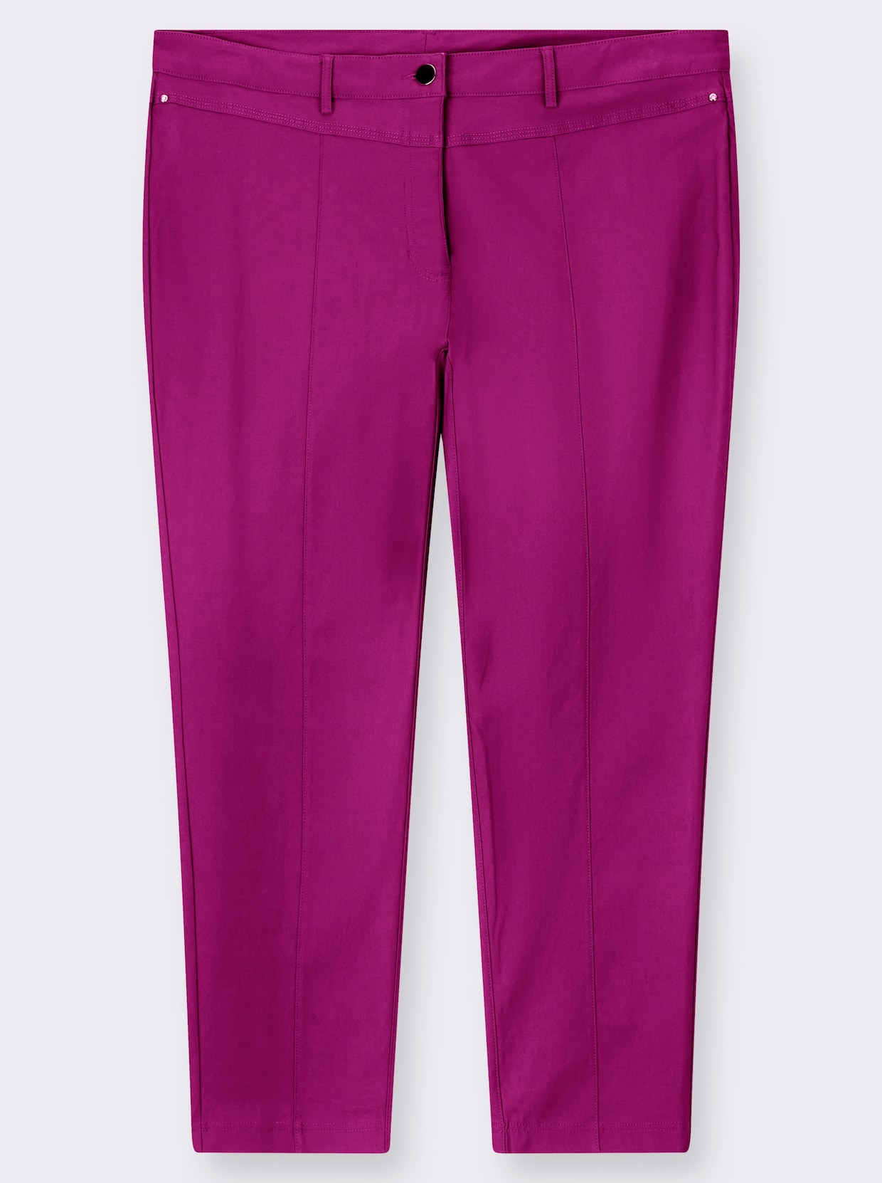 Bengalinhose mit aufgesetzten Gesäßtaschen - magenta