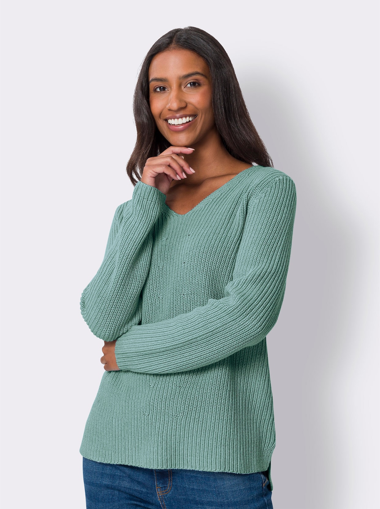heine Pullover - salie