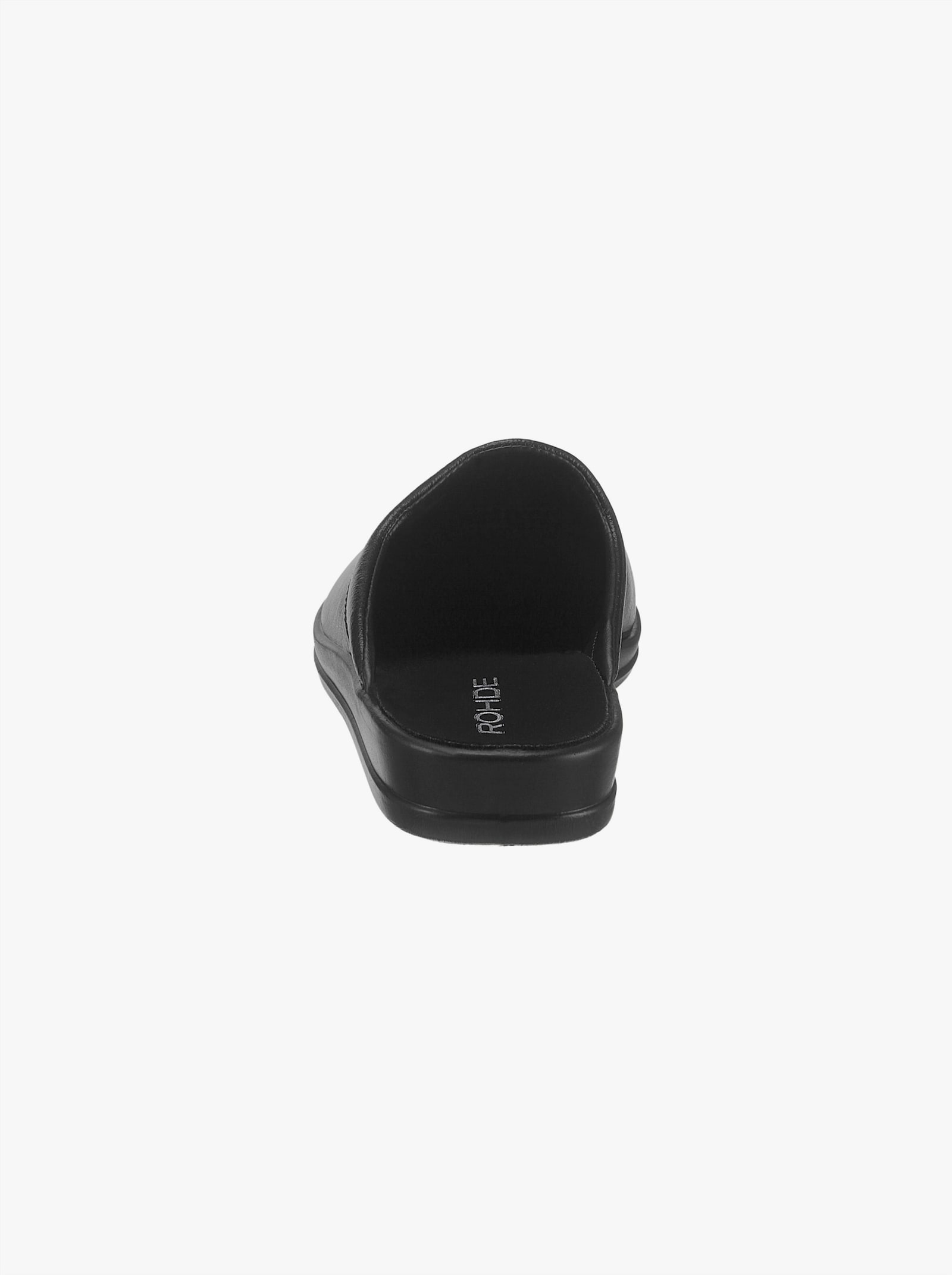 Rohde Pantofle s měkce vypodloženou vnitřní podešví - černá