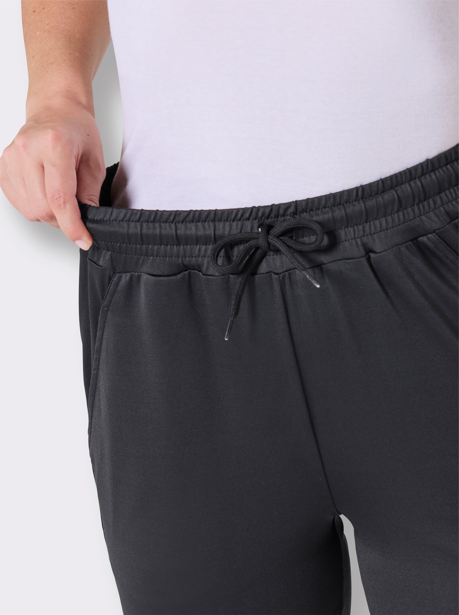 Catamaran Sports Funktionshose in Bermudas-Länge - schwarz