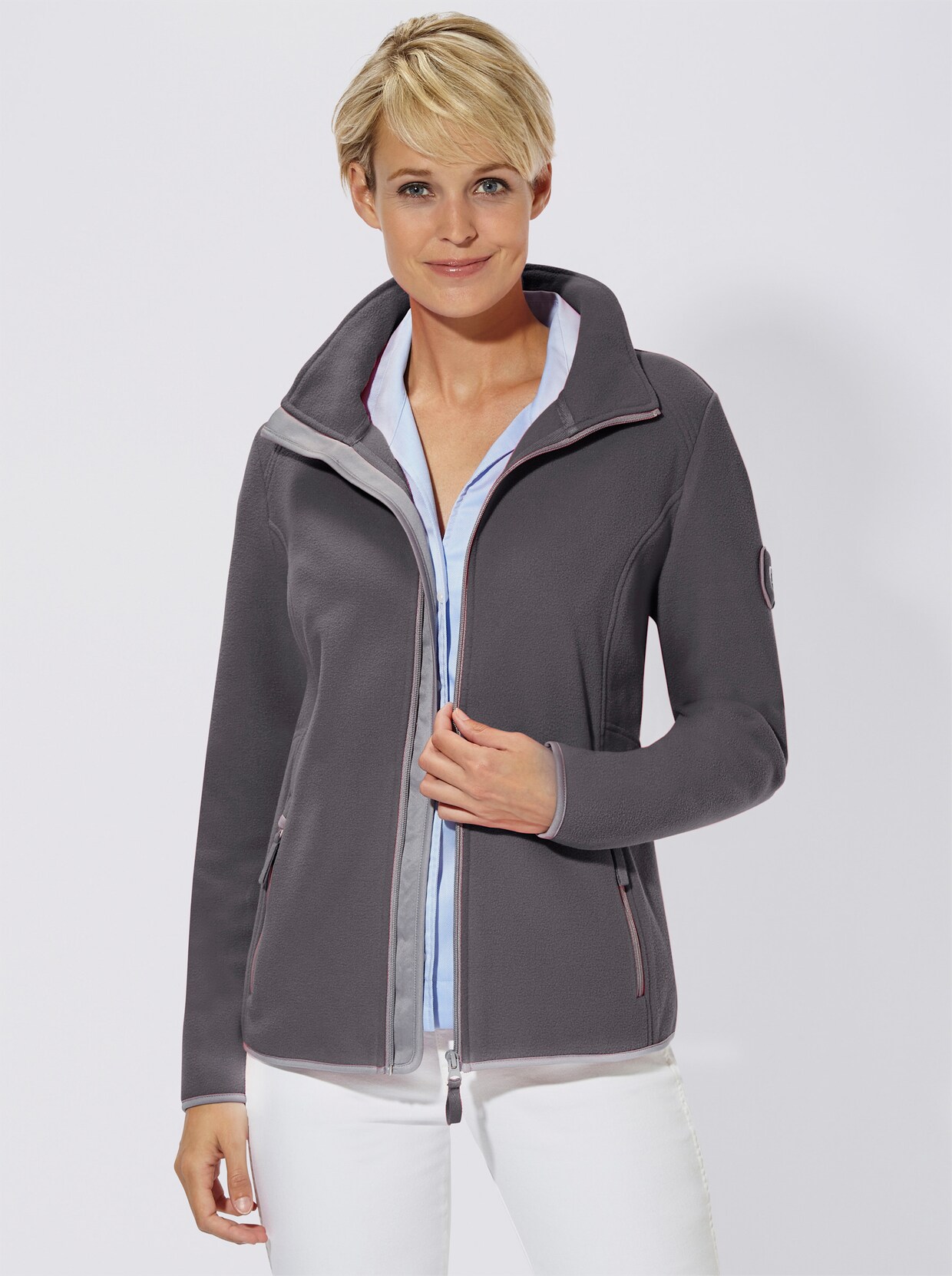 Veste polaire - anthracite