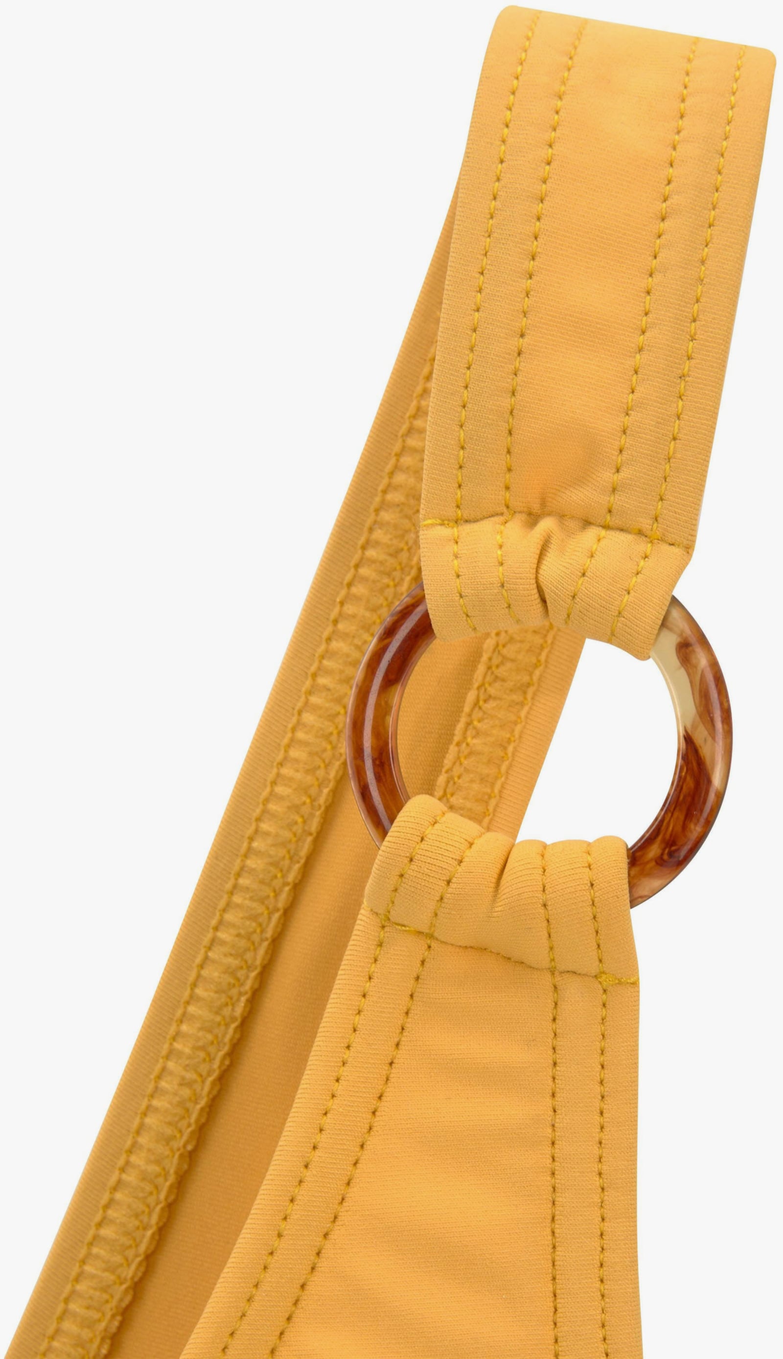 s.Oliver haut de bikini bustier - jaune