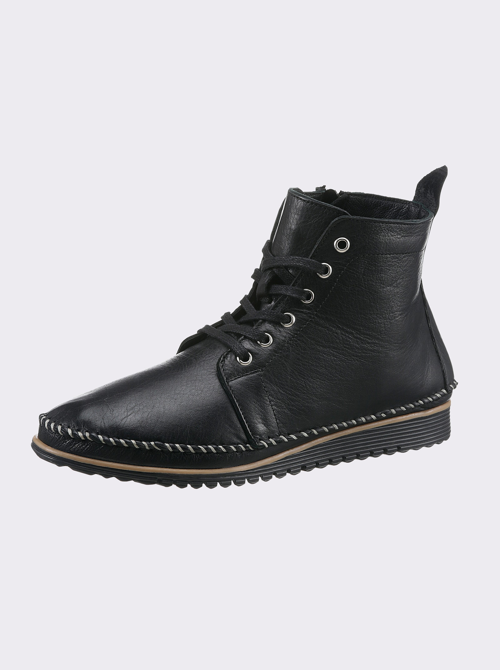 Andrea Conti Bottines à lacets - noir
