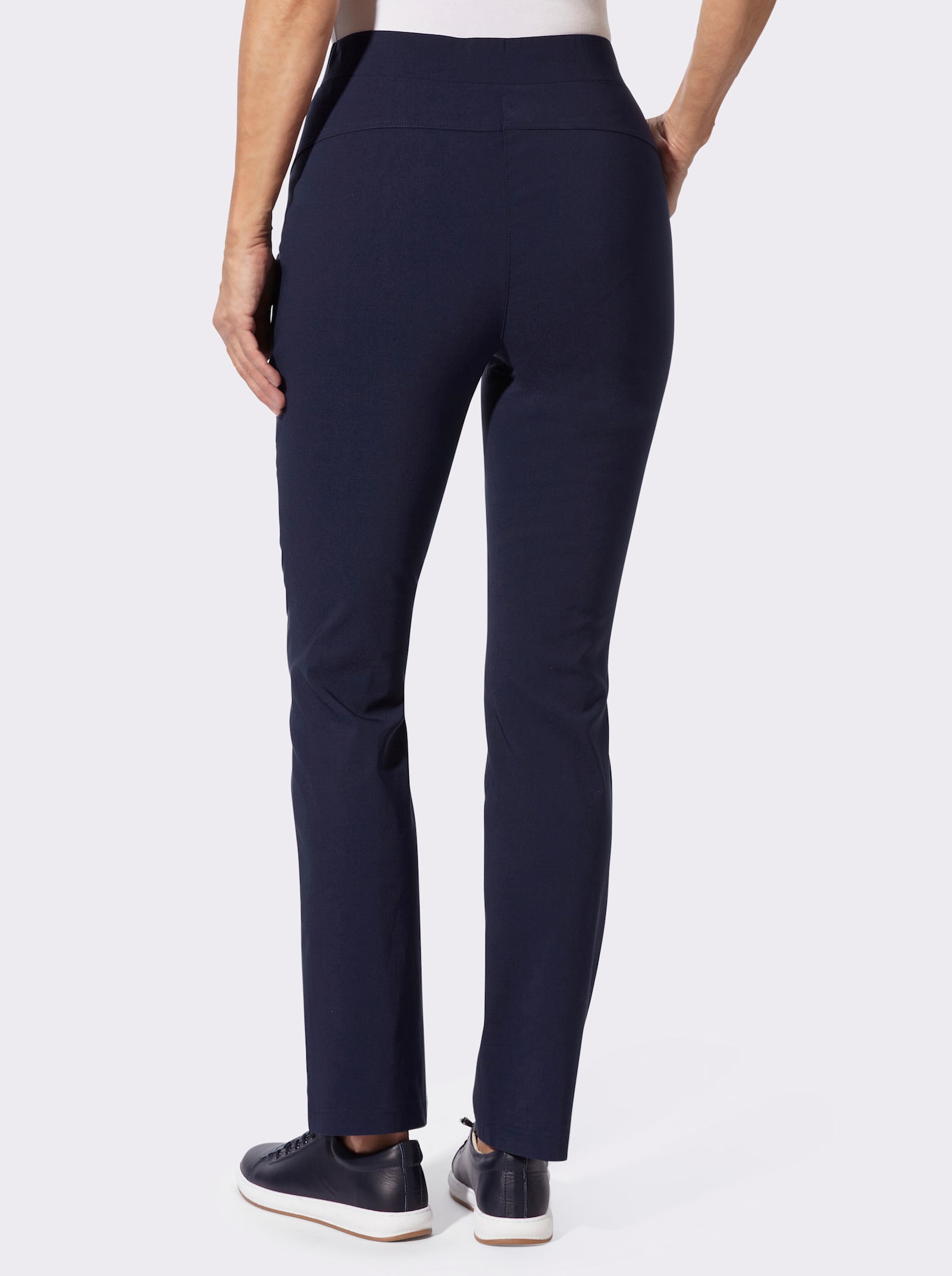 Schlupfhose in Bengalin-Qualität - marine