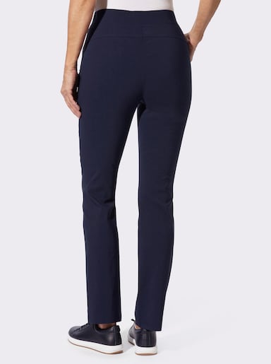 Schlupfhose in Bengalin-Qualität - marine