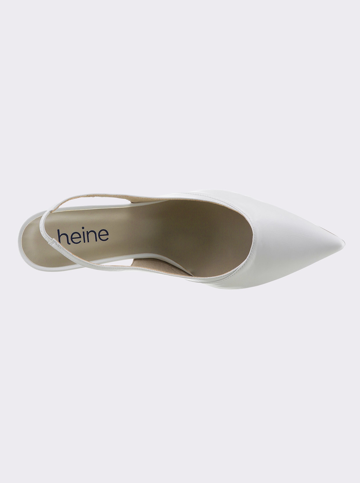 heine Slingpumps - wit