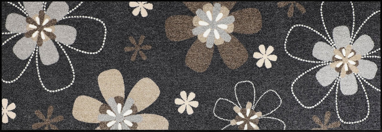 Salonloewe Fußmatte - anthrazit-natur