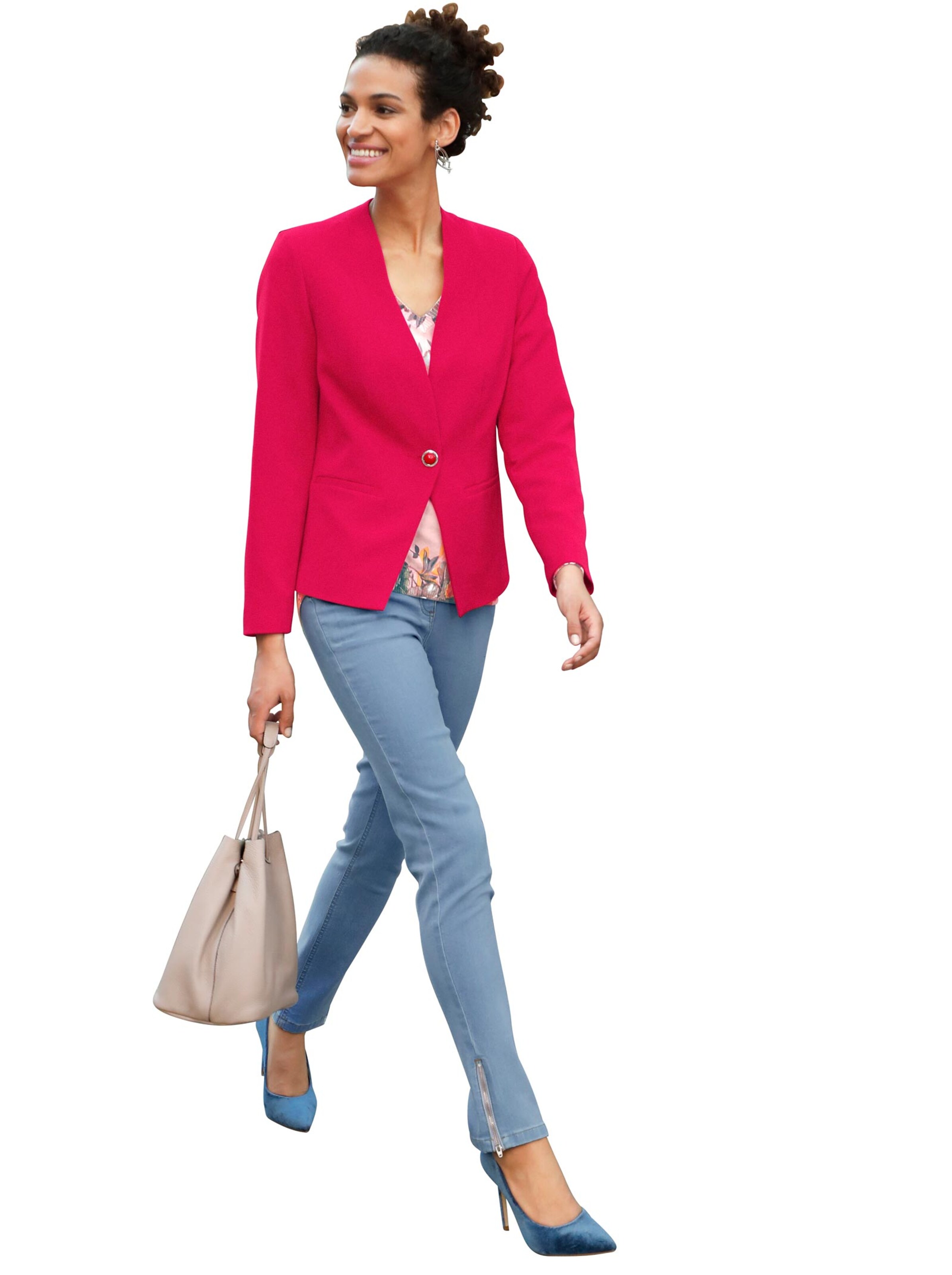 Jeans - blue-bleached