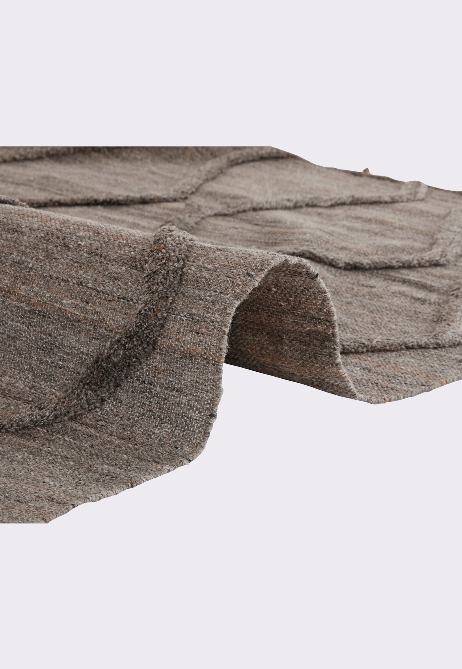 heine home Teppich - braun-meliert