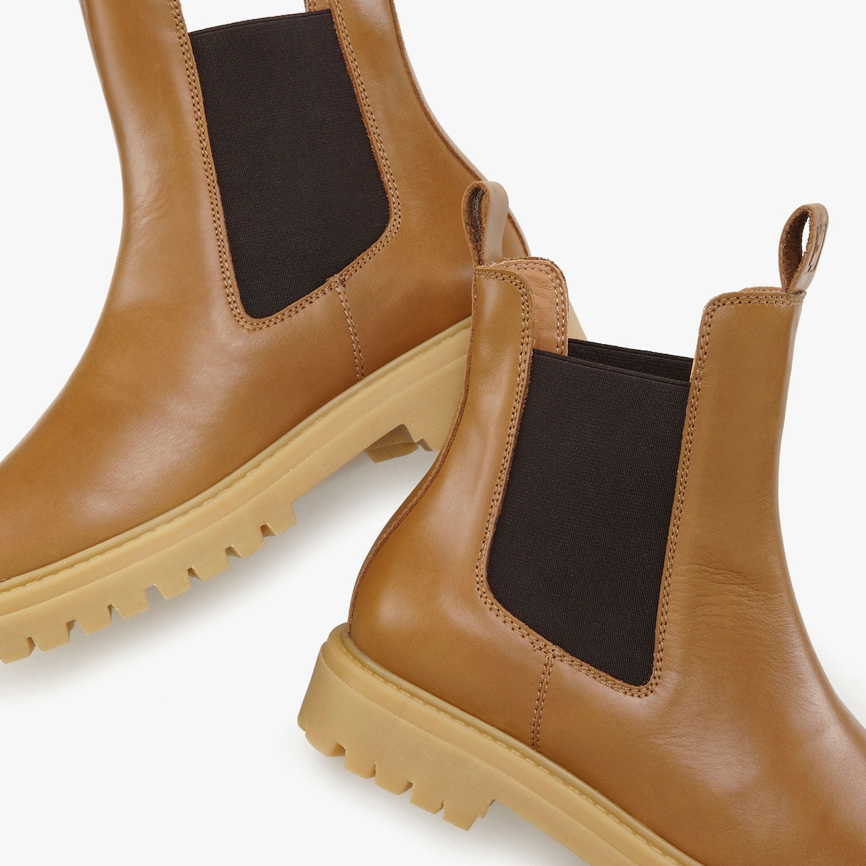 Elbsand Stiefelette - camelfarben