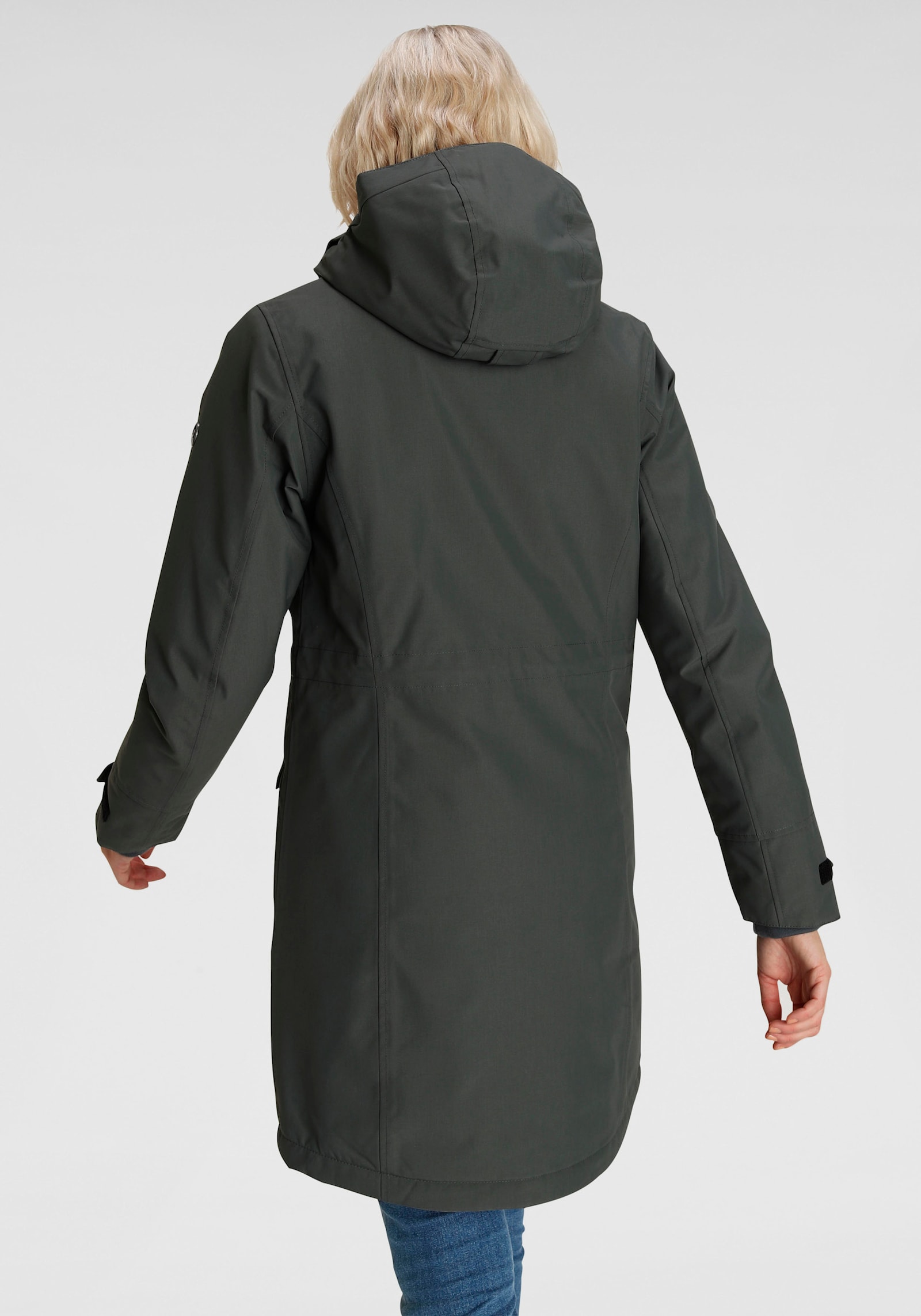 Polarino Funktionsparka - dunkelgrün