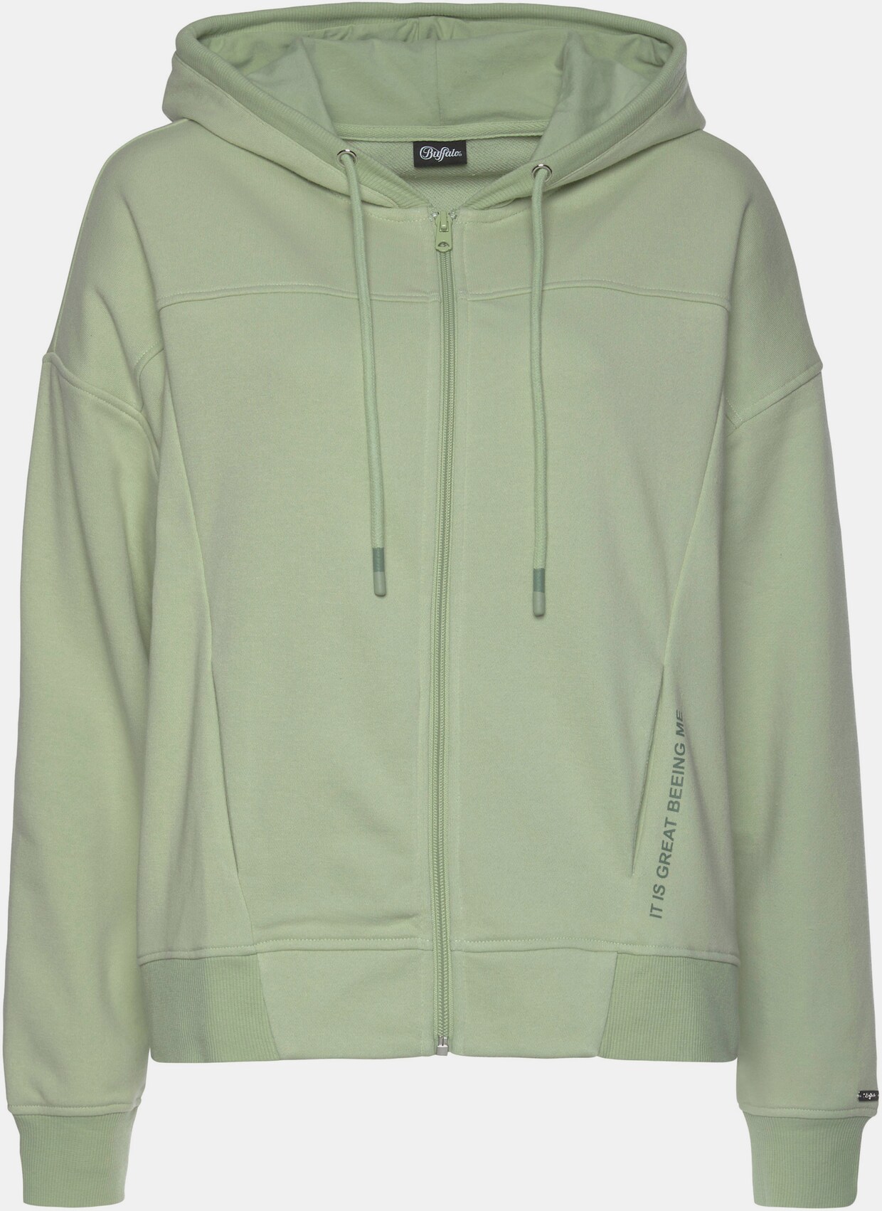Buffalo Kapuzensweatjacke - jade