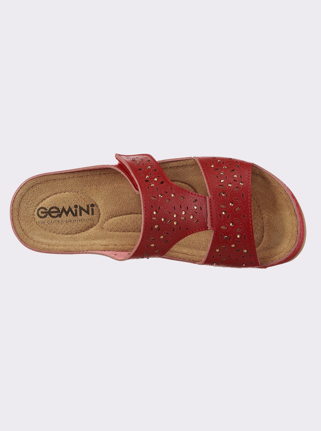 Gemini Pantolette - erdbeere