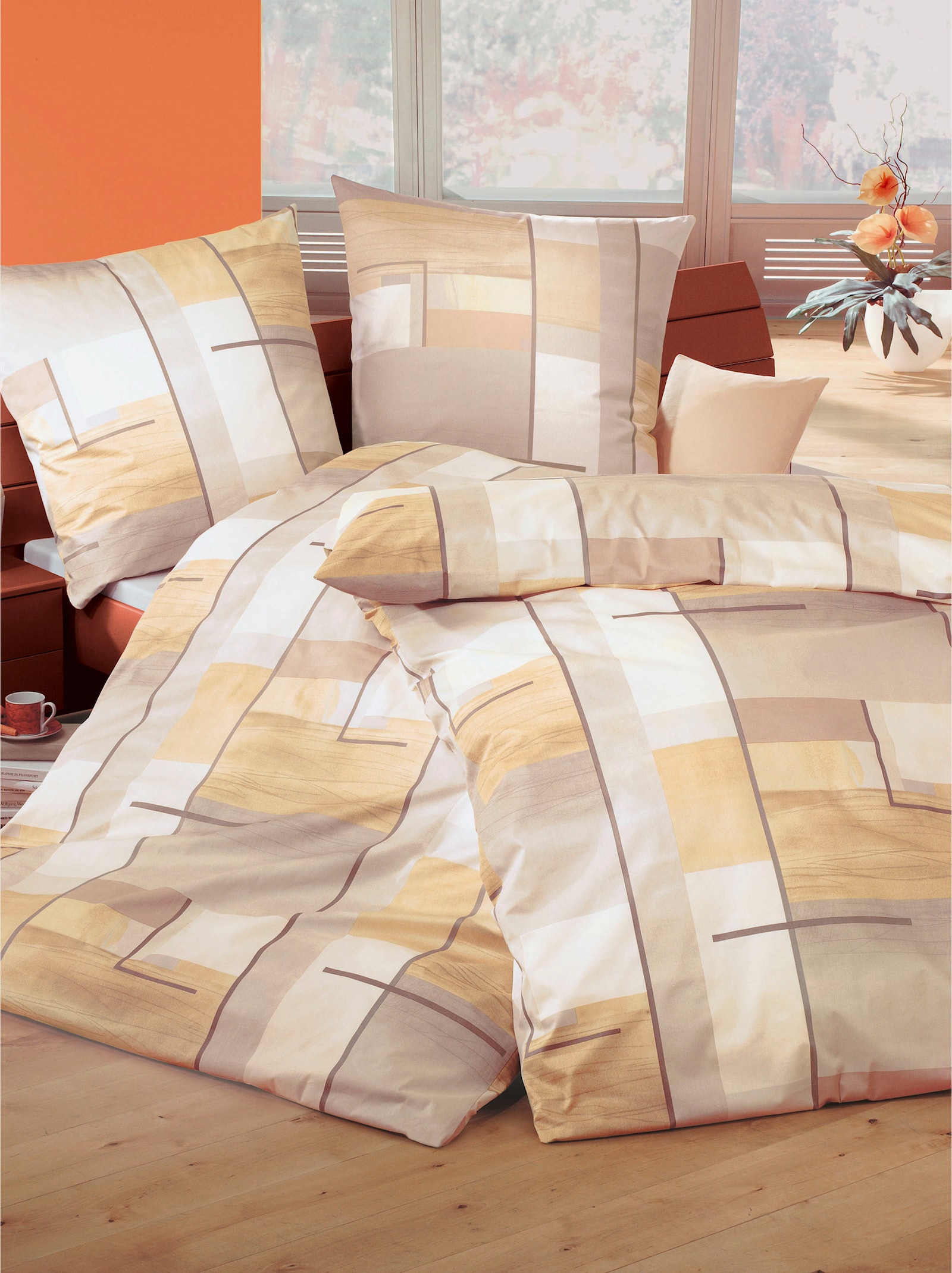 Biberna Bettwäsche - beige