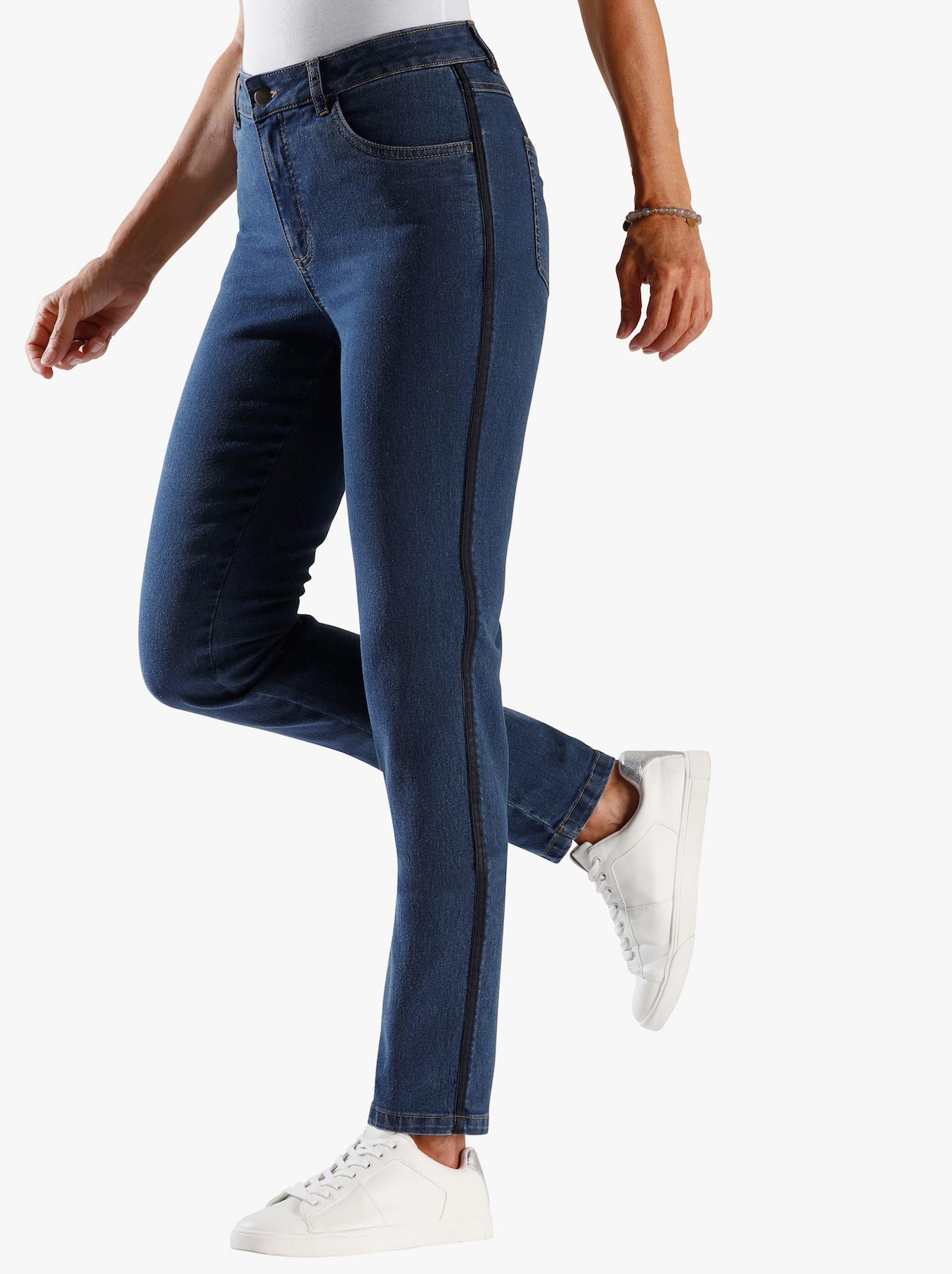 5-Pocket-Jeans - blue-stone-washed