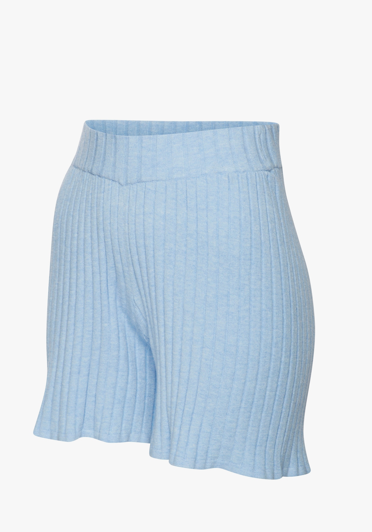 Shorts - lichtblauw gemêleerd