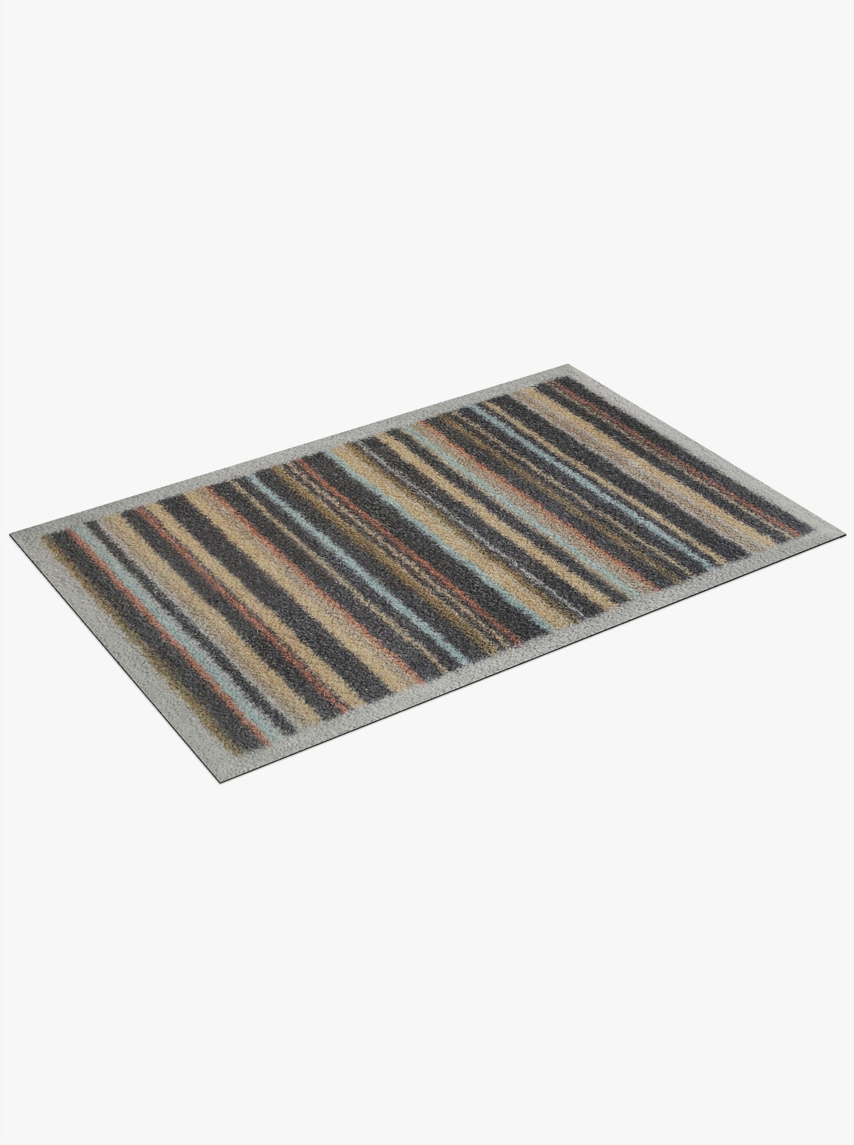 Turtle Mat Fußmatte - grau-braun