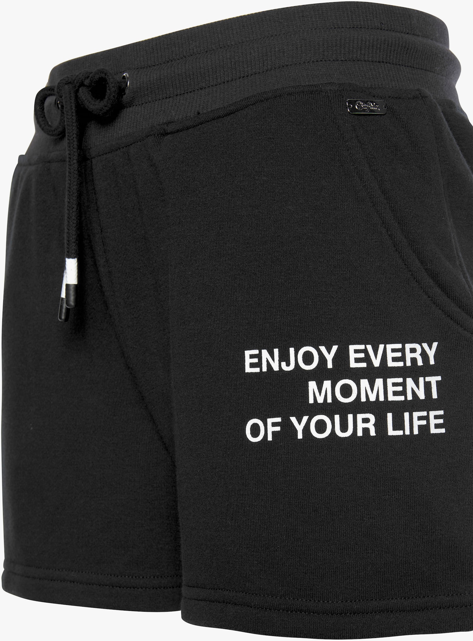 Buffalo Sweatshorts - schwarz