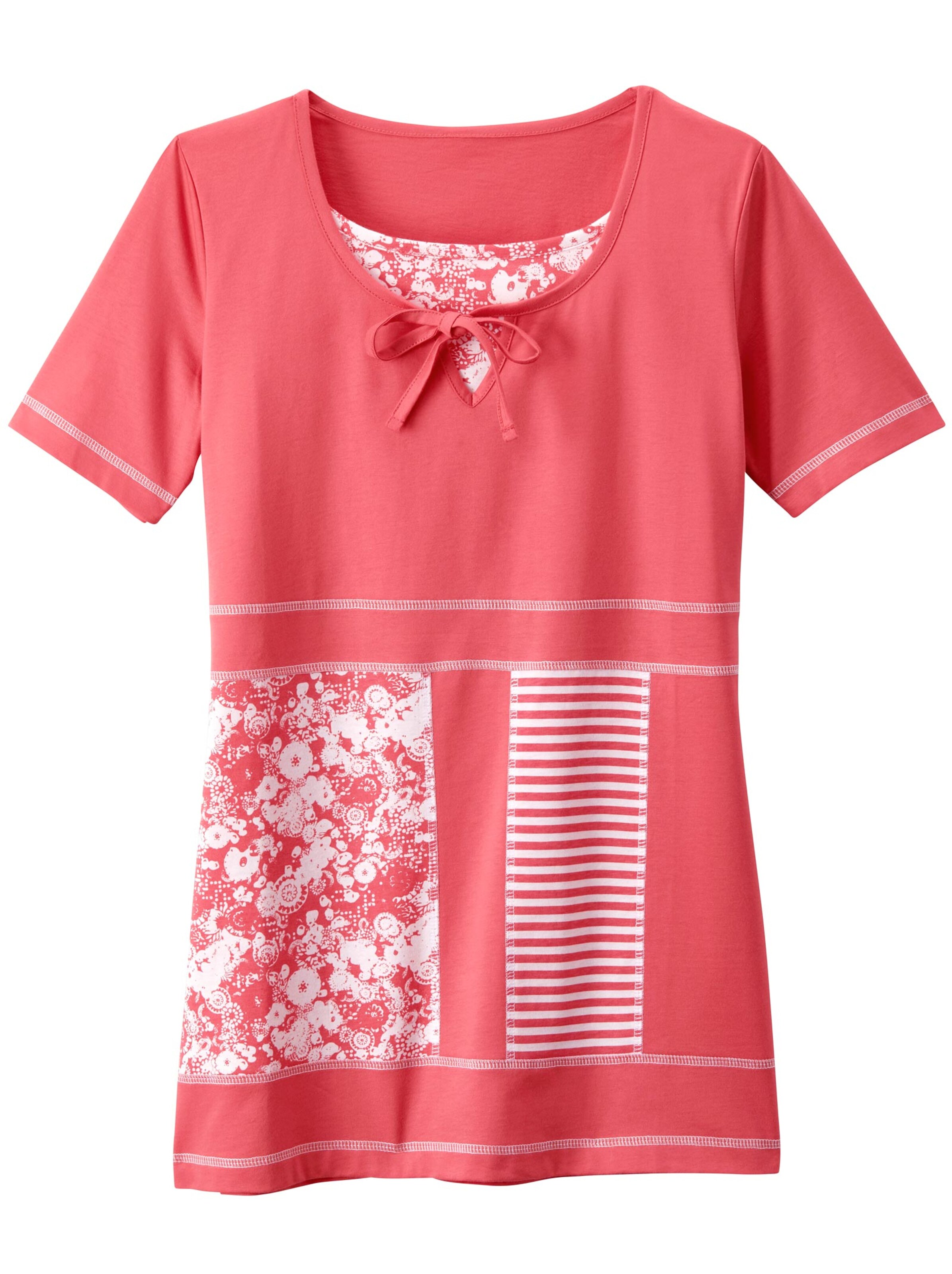 Shirttunika - korallenrot