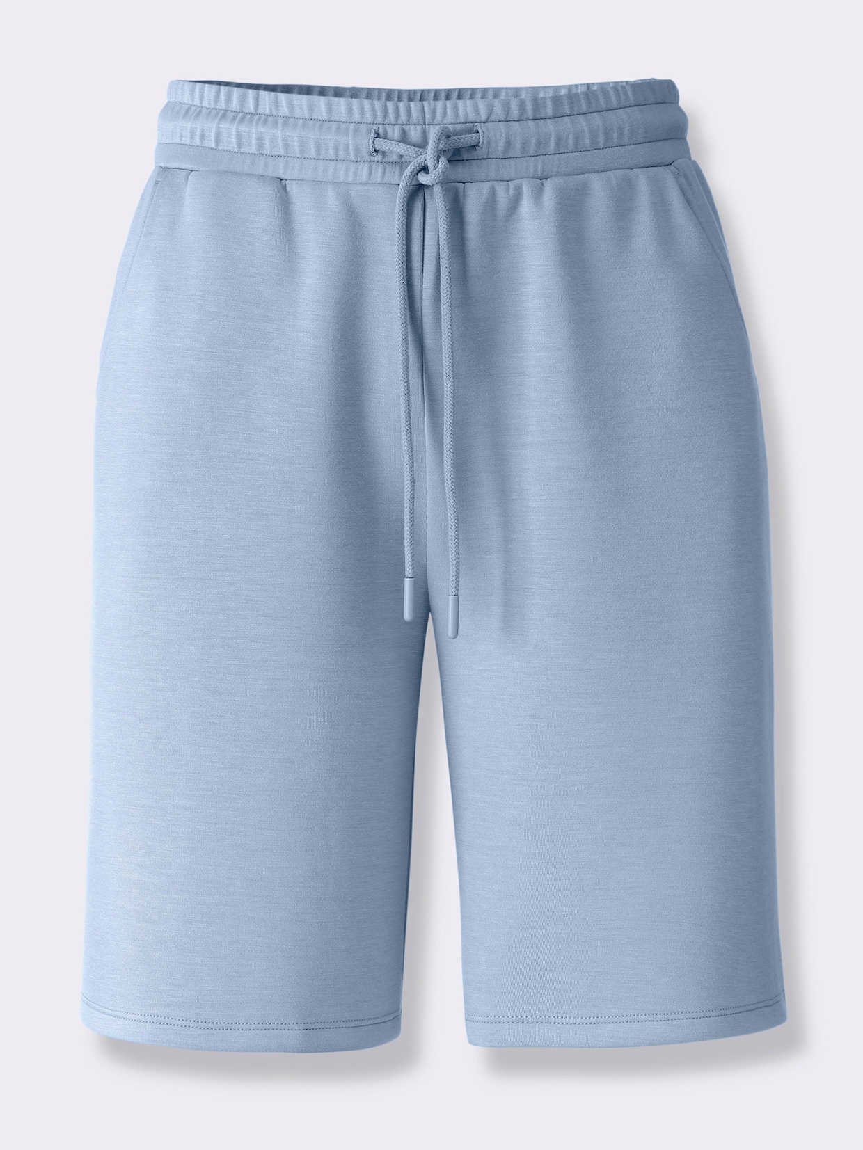 heine Short en matière sweat - bleu glacier