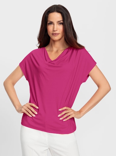 heine Wasserfallshirt - fuchsia