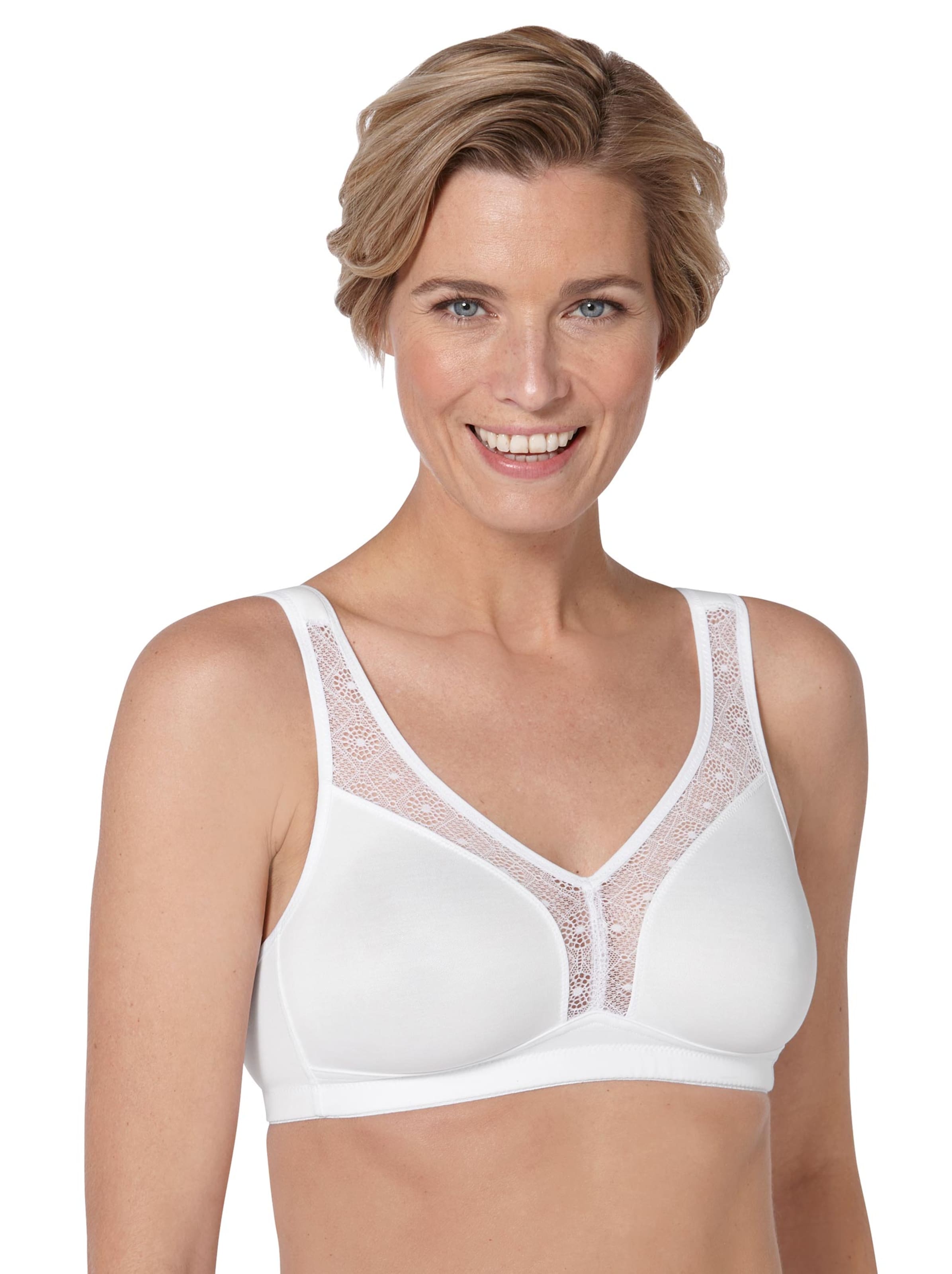 BH ohne Bügel - weiß