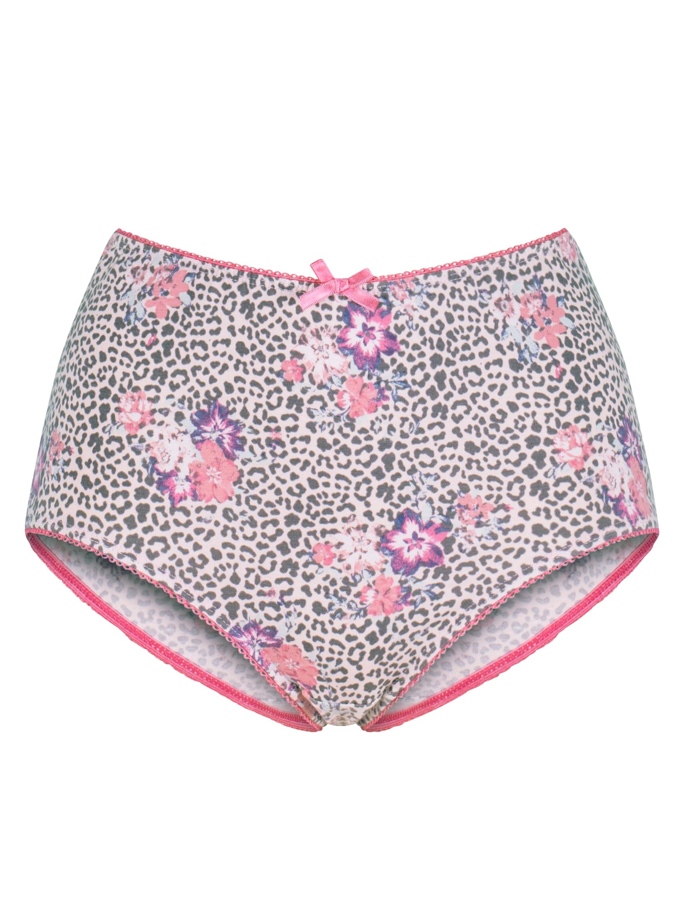 wäschepur Taillenslip - 2x bedruckt + mint + rosé